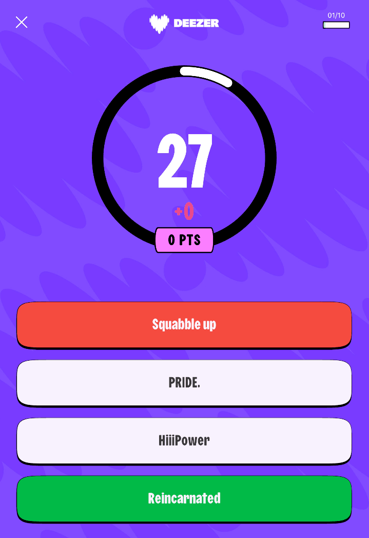 Deezer - Blind test multijoueur - 5