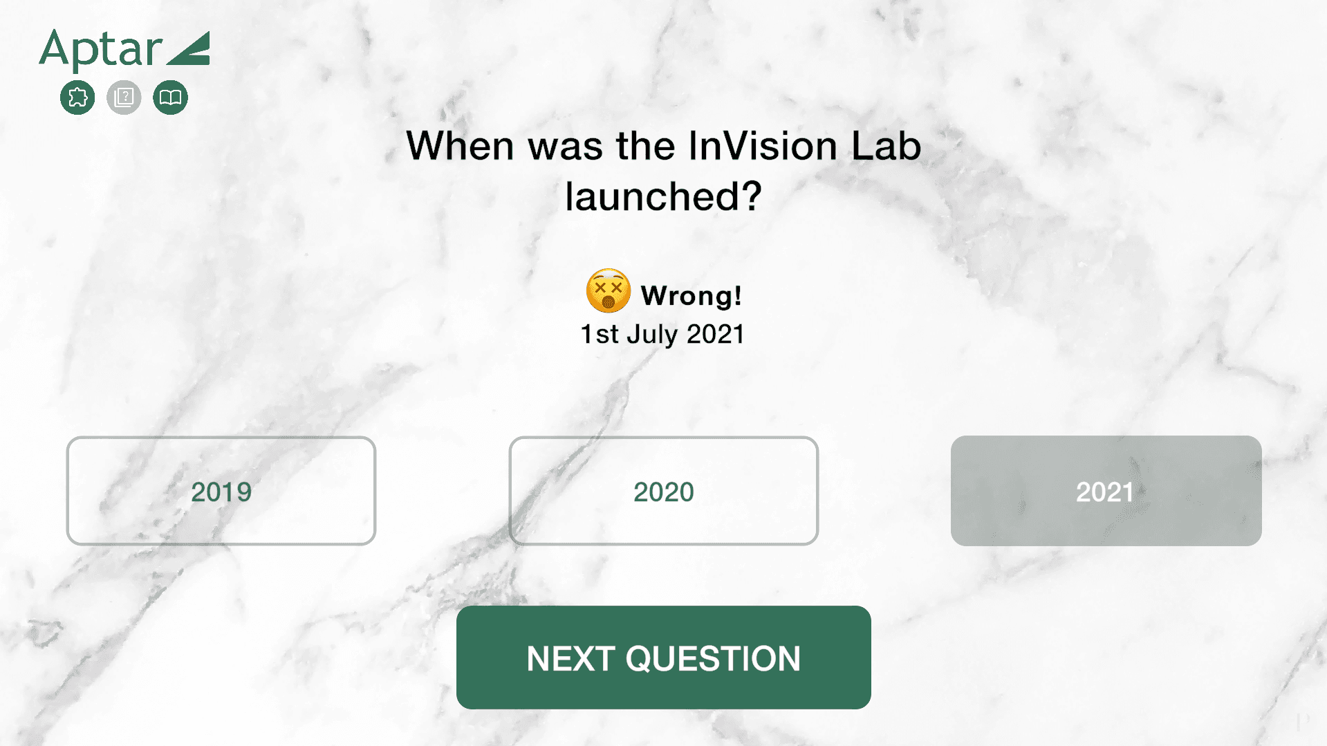 Aptar - App mini-jeux, livre d'or et photobooth - 4